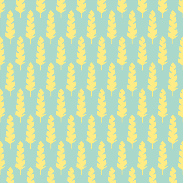 creative leaf design pattern background - Vetor, Imagem