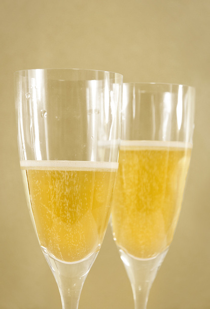 Two champagne flute - Foto, Bild
