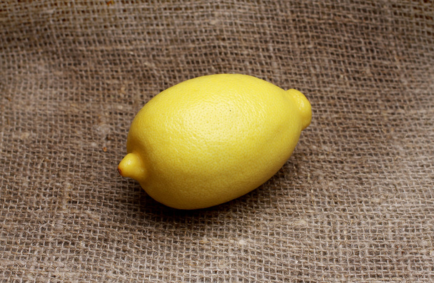 lemon yellow and mint on  isolated background - Photo, Image