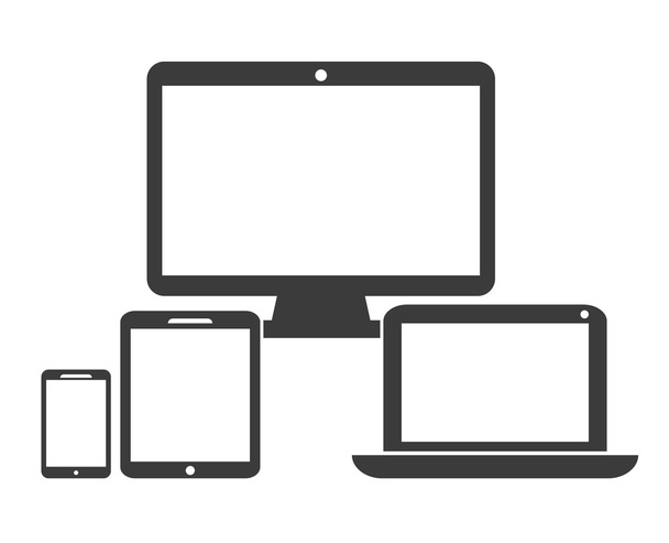 Gadgets and devices designs - Вектор, зображення