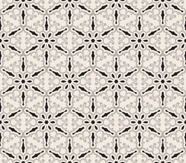 Seamless pattern with snowflakes - Vector, Image