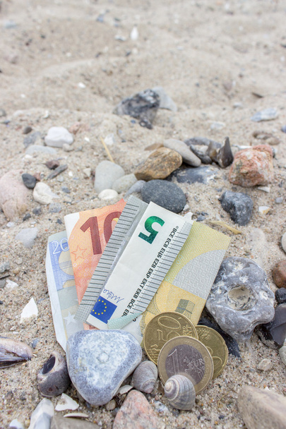 money in the sand - Photo, Image
