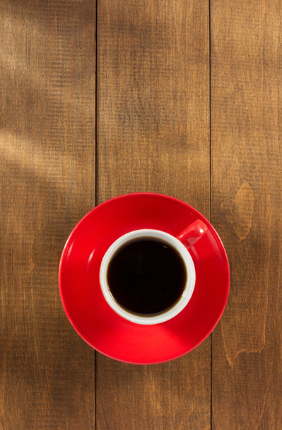 Red cup of  coffee - Fotografie, Obrázek