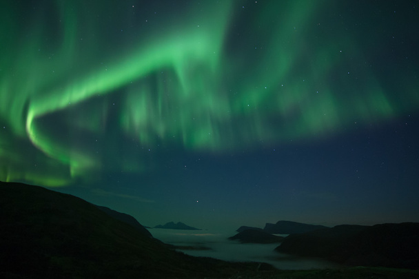 .Norveç Kutup ışıkları - Fotoğraf, Görsel