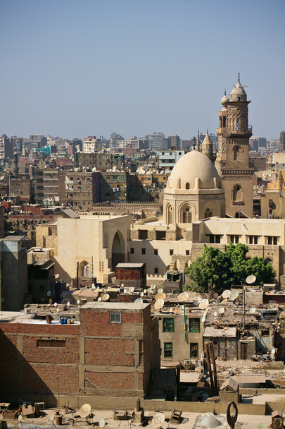 Kairó utca-és városrészlet - Fotó, kép