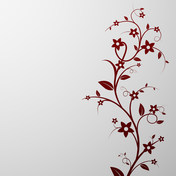 floral background. Stock illustration. - Vector, Image