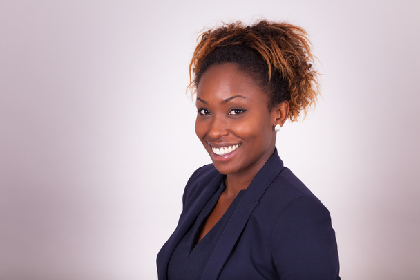 Confident African American business woman portrait - Fotoğraf, Görsel
