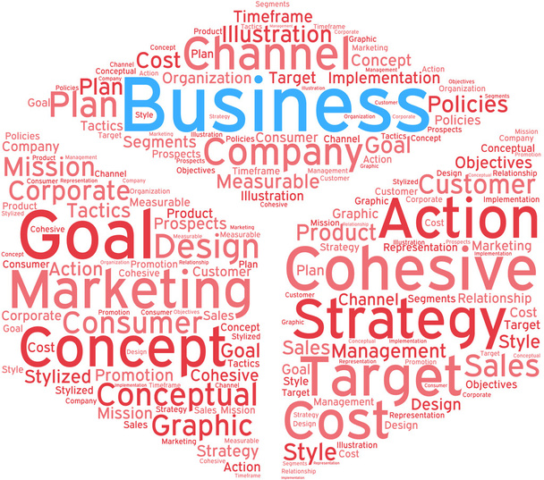 Business Word Cloud - Vector, Image