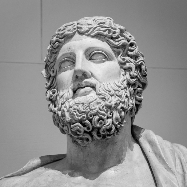 The ancient marble portrait bust - Foto, Imagen