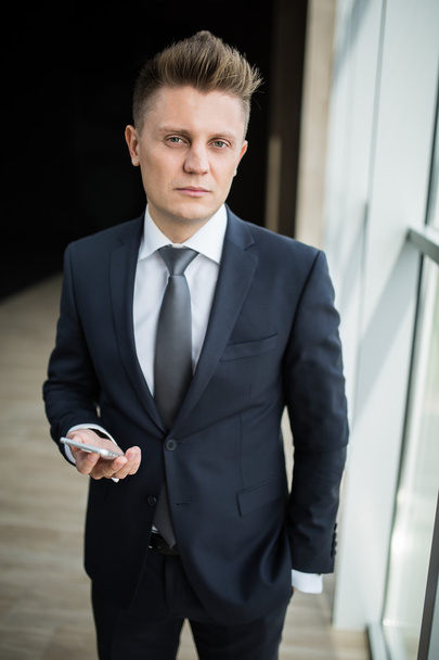 Portrait of a stylish businessman - Fotó, kép