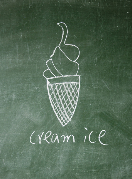 crème ijs - Foto, afbeelding