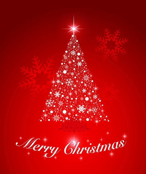 Árbol de Navidad vectorial. Editable
 - Vector, Imagen