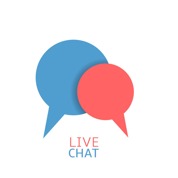 Chat logo icon - Vector, Image