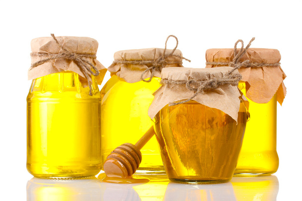 Honey isolated on white - Фото, изображение