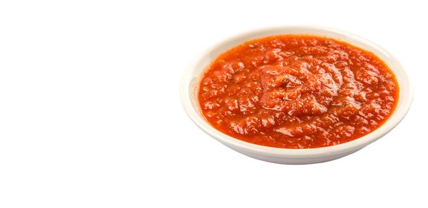 Cuenco de salsa de espaguetis
 - Foto, imagen
