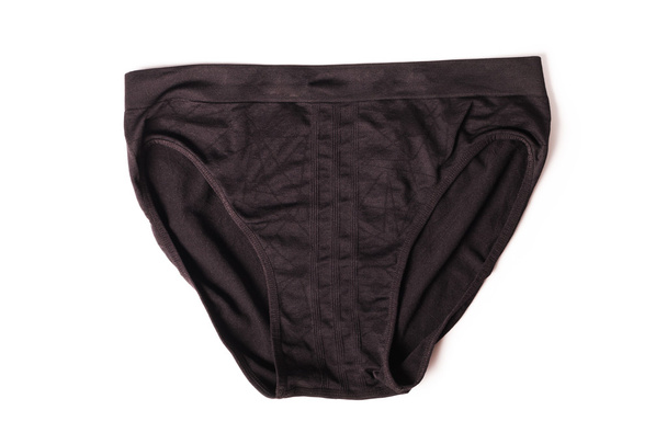 Male new underpants or underware bikini black color isolated - Φωτογραφία, εικόνα