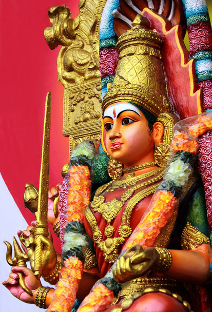hinduistische Göttin amman Statue - Foto, Bild