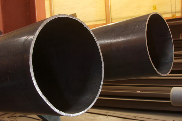 Сталеві труби, виготовлені на заводі
 - Фото, зображення