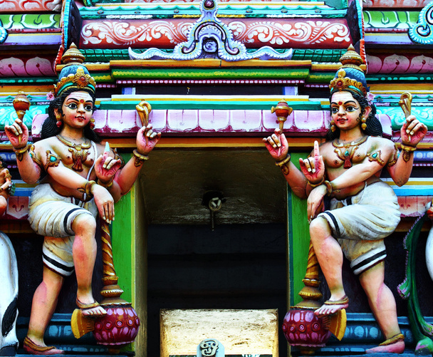 Estatuas del Templo Hindú
 - Foto, Imagen