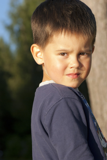 portrait of 4-year-old boy - Fotó, kép