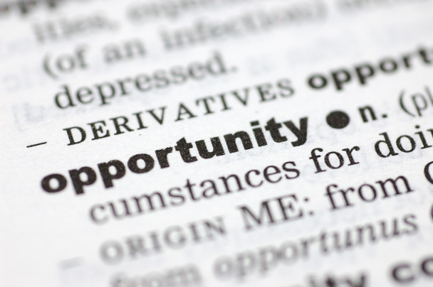 Definición de oportunidad
 - Foto, Imagen