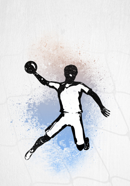 Handballplakat - Foto, Bild