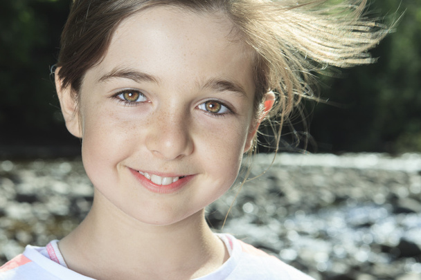 portrait of beautiful little girl - Foto, imagen