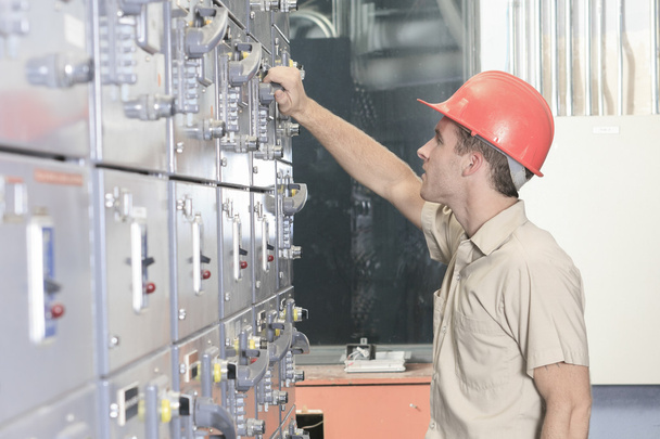 Air Conditioner Repair Man at work - Foto, Imagem