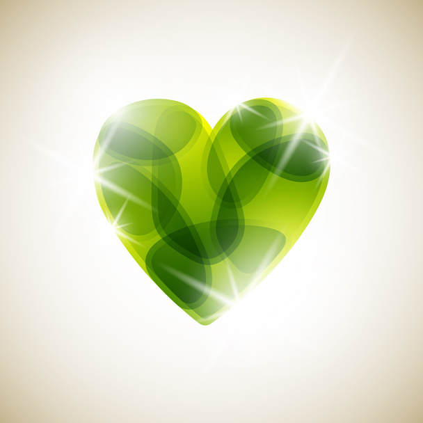 Heart, valentine background - Vektor, Bild