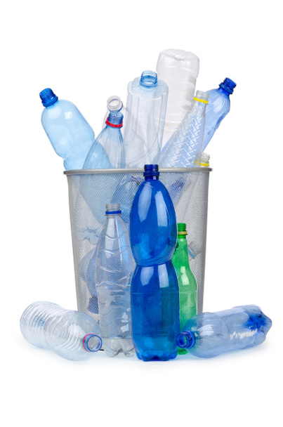 butelki z tworzyw sztucznych, recyklingu koncepcja - Zdjęcie, obraz