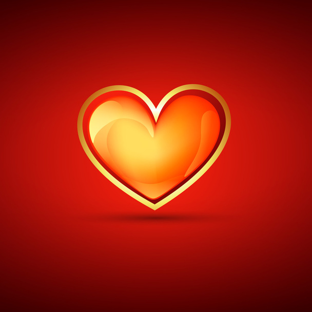 valentine day heart - Vektor, obrázek