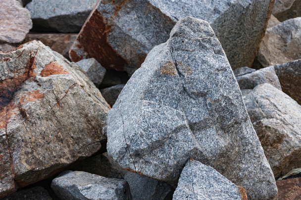 Дорожня будівельна текстура гравію, крупним планом на купі каменів для
 - Фото, зображення