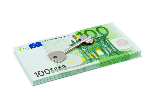Key and money - Foto, Imagem