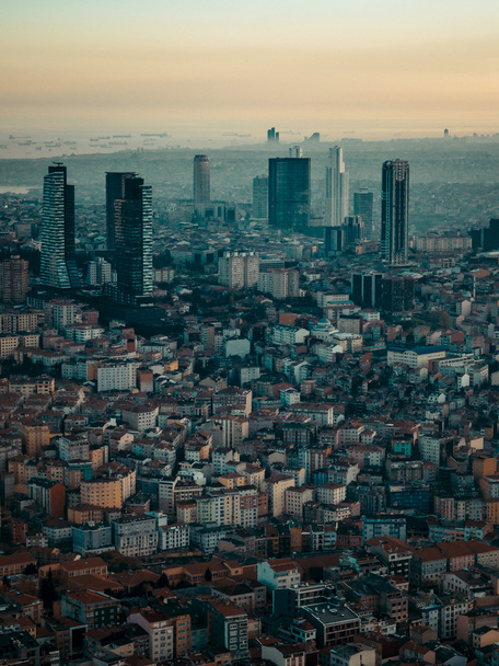 Bussines stad van Istanbul - Foto, afbeelding