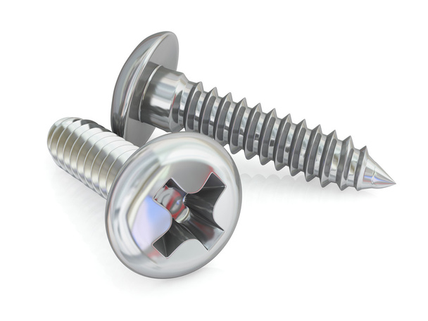 Two phillips screws - Фото, изображение
