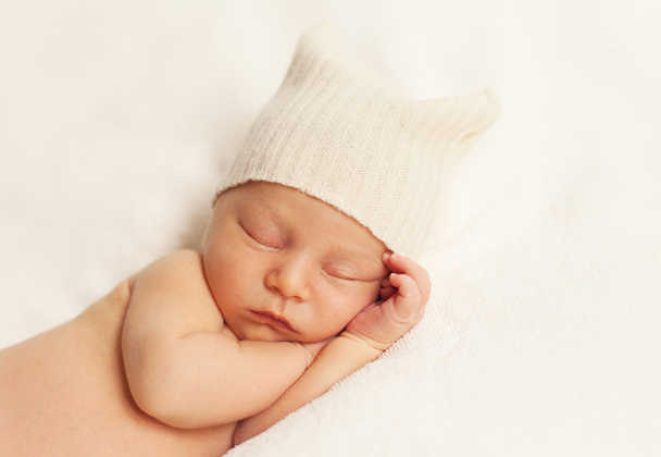 healthy newborn baby sleeping - Photo, Image