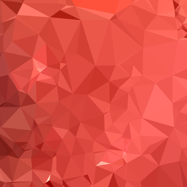 Red Abstract Low Polygon Background - Vector, Image