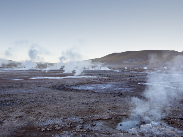 Les geysers El Tatio
 - Photo, image