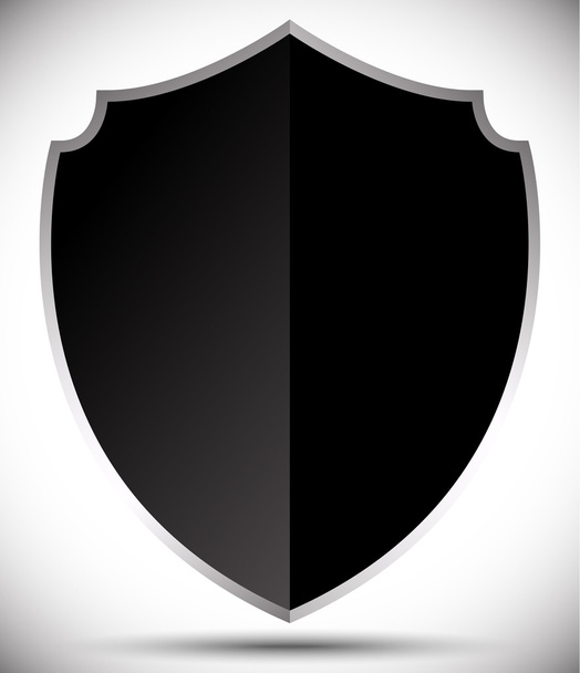 Shield shape icon - Vector, Image