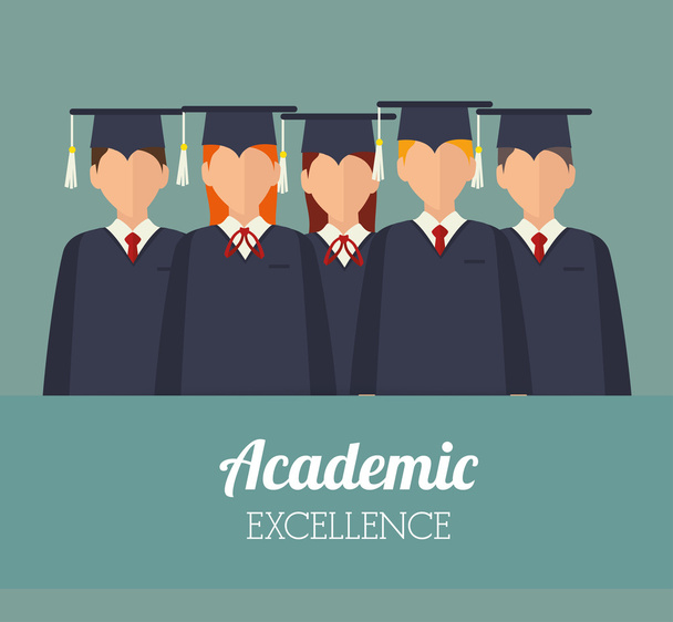 Educación académica y aprendizaje electrónico
 - Vector, Imagen