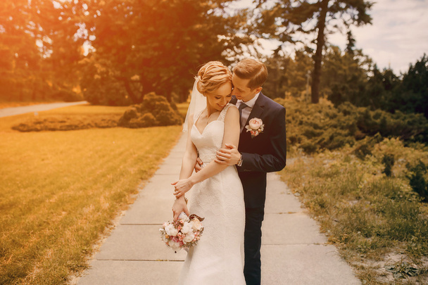 beautiful blond couple - Photo, image