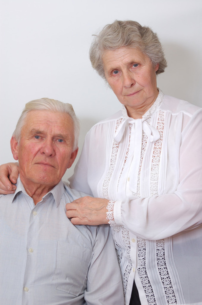 Setenta años pareja sonriendo
 - Foto, imagen