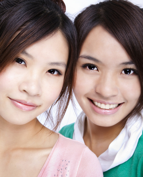 Smiling asian girls - Photo, Image