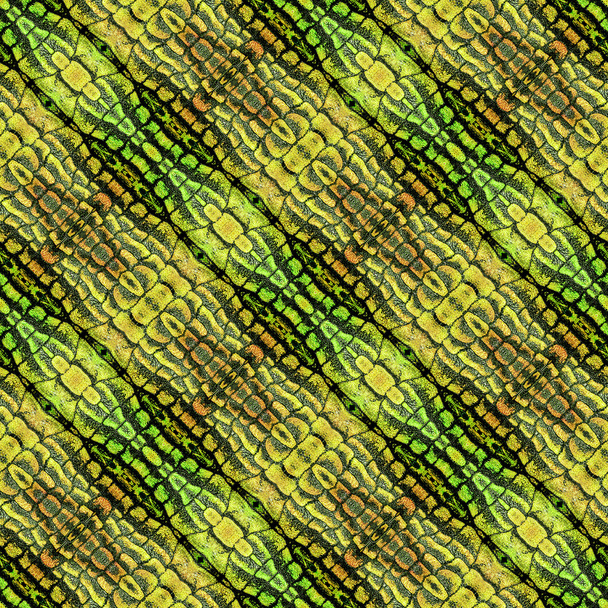 Абстрактный бесшовный полосатый узор с гребешком, напоминающий кожу змеи
 - Фото, изображение