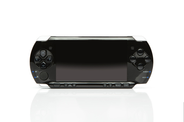 handheld video game met pad - Foto, afbeelding