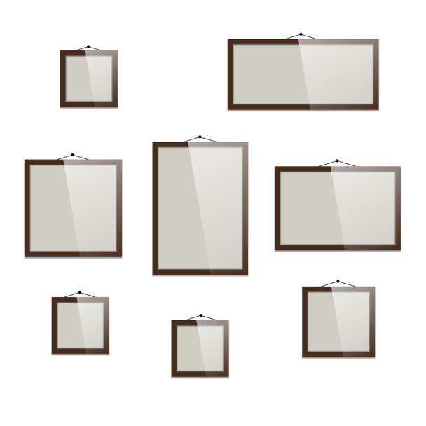 blank frames Set - Vector, Image
