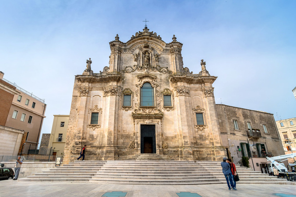 Igreja de São Francisco. Matera. Basilicata. Itália
. - Foto, Imagem