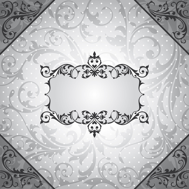 Abstract vintage frame - Vector, Image