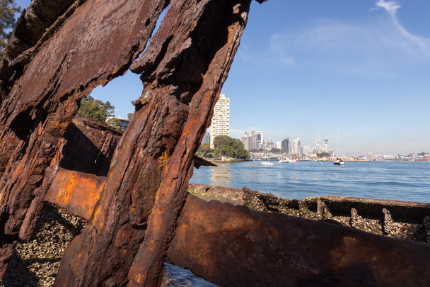 Sydney shipwreck in harbour - Photo, Image