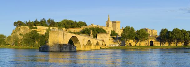 Panoráma-Avignon térképén - Fotó, kép